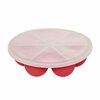 Houdini Instant Pot Red/White Silicone Cup Rack With Lid 5252242